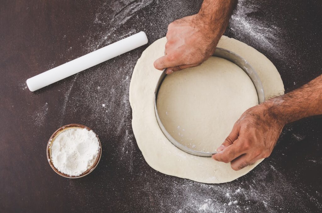 Photo dough filling